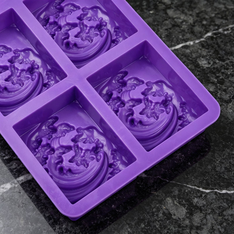 2個/4個セット 4つの空洞を持つオーシャンウェーブシリコン - Resin Ocean Wave Mold のレビューと価格