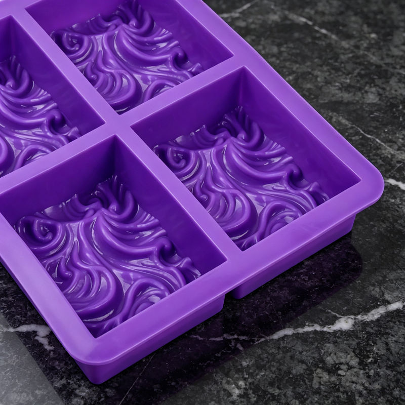 2個/4個セット 4つの空洞を持つオーシャンウェーブシリコン - Resin Ocean Wave Mold のレビューと価格