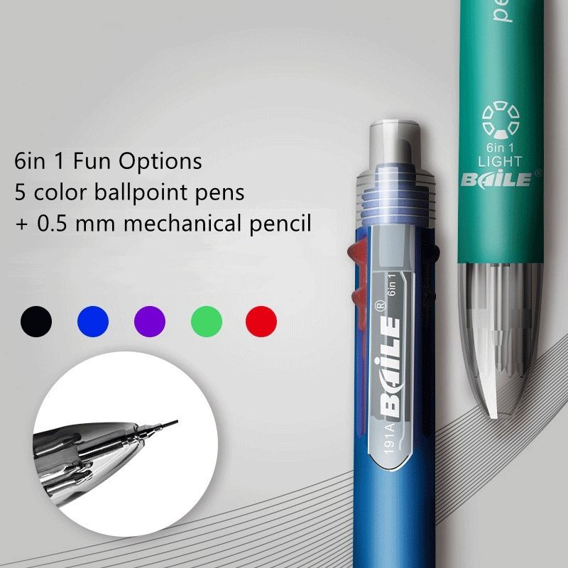 色とりどりのボールペンセット,5色の格納式ボールペン,多機能 - Staedtler Pencil Lumocolor のレビューと価格