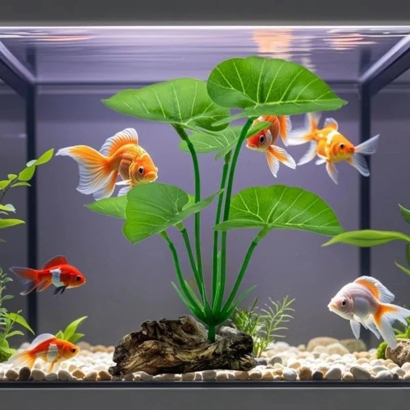人工水槽用植物1個、リアルな浮葉、丈夫な茎、爬虫類テラリウム - Terrarium Moss Art のレビューと価格