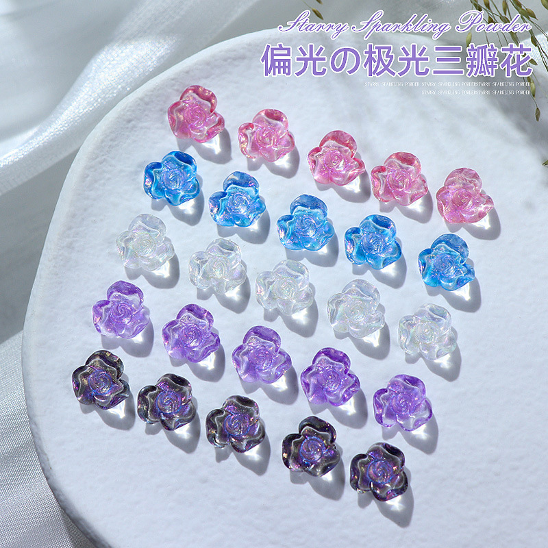 50個入り/パック 10x10mm ネイルアート用 ファイン - Resin Glitter Pack のレビューと価格