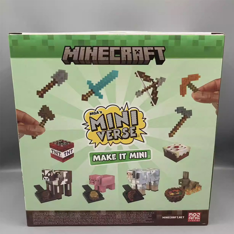 オリジナルMGAミニバース マインクラフト メイクイットミニ - Resin Crafts Minecraft のレビューと価格