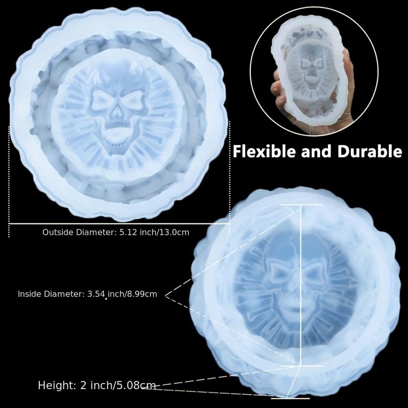 灰皿型、スカルDIYクラフトギフトエポキシ樹脂鋳造型、ジュエ - Resin Craft Material のレビューと価格