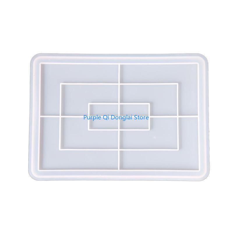L21E 長方形トレイ UV クリスタルエポキシ金型サービン - Serving Tray Mold のレビューと価格